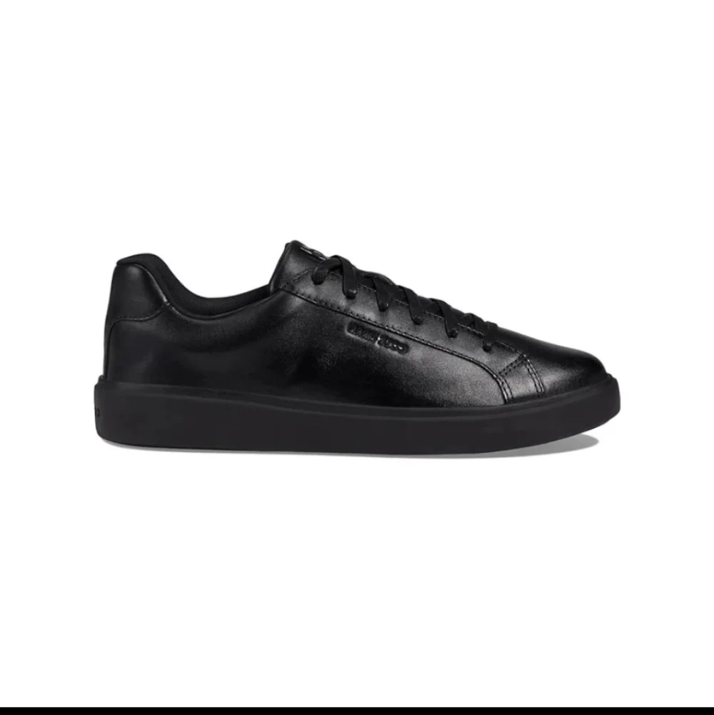 Cole Haan Women’s Grand Crosscourt Daily Leather Sneaker - Black/Black - Picture 1 of 9
